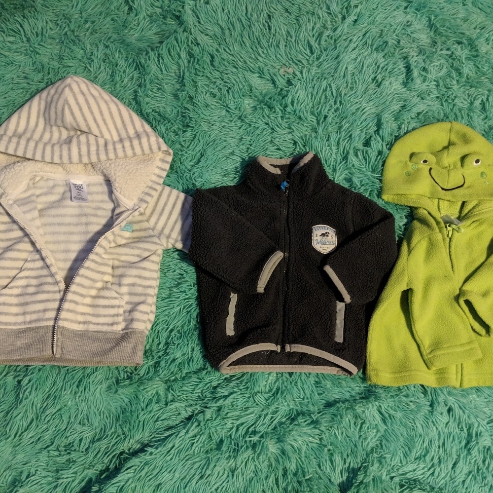 3 baby boy jackets!!